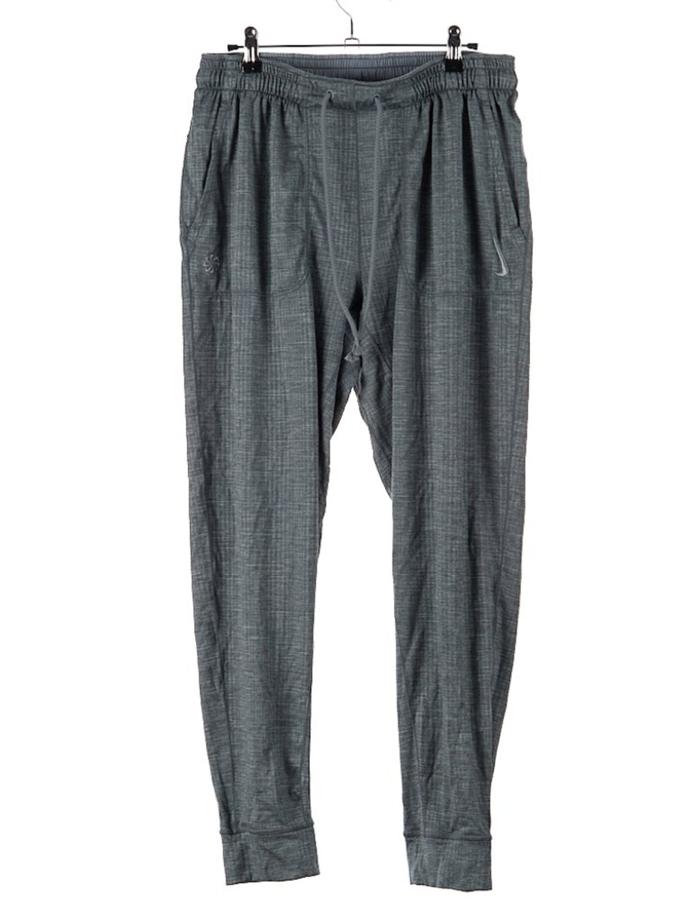 Nike Yoga Dri-Fit Lightweight Gray Joggers FB7782-065 Men's Size Large